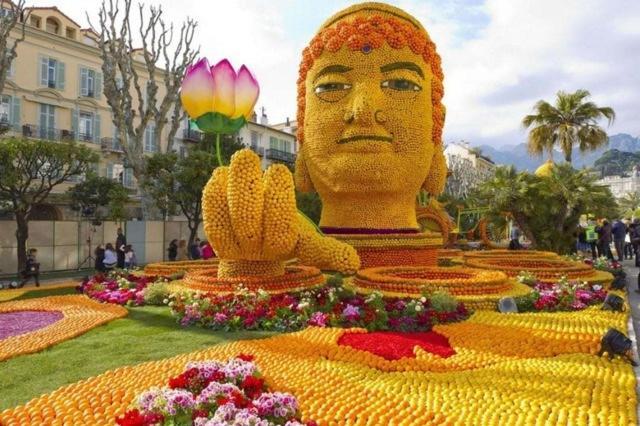 Le Montfleuri- Centre-Ville - Parking Prive - Vue Mer Menton Ngoại thất bức ảnh